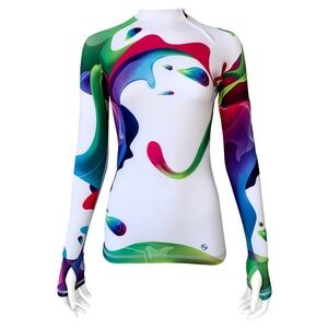 Barely used 50+SPF Long Sleeve Rash guard for water sports